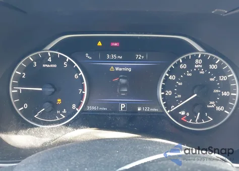 2019 Nissan Maxima 3.5 Sv из США, поврежденный, VIN 1N4AA6AV4KC383317